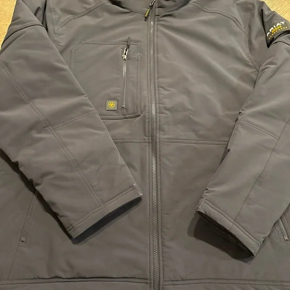 Ariat Men’s Rebar DriTEK DuraStretch Insulated Jacket Black #10041502 Size XL